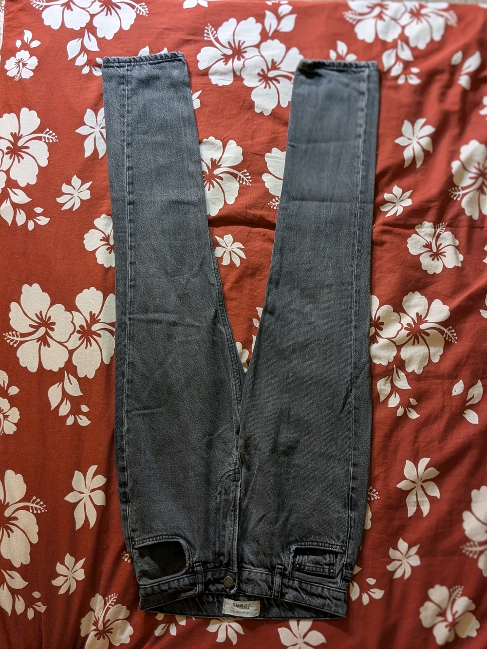 Reformation Black High-Rise Jeans